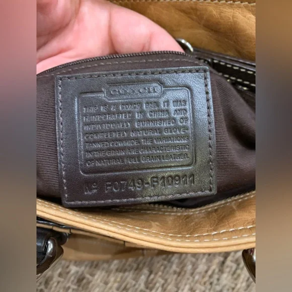 COACH SOHO CARRYALL PURSE BAG VINTAGE Y2K - Picture 13 of 15